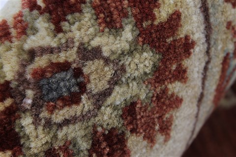Ziegler Beige Hand Knotted 31 X 51 Area Rug 250-27371 Image 11