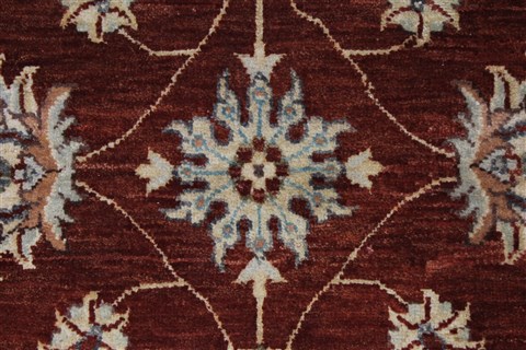Ziegler Beige Hand Knotted 31 X 51 Area Rug 250-27371 Image 5