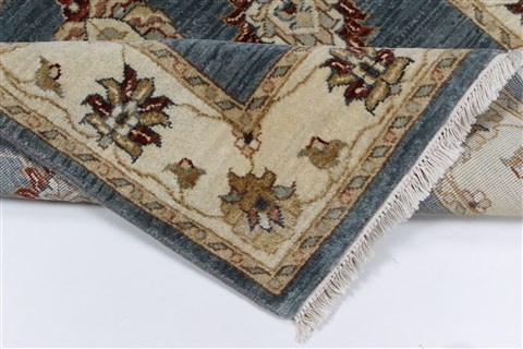 Ziegler Beige Hand Knotted 30 X 53 Area Rug 250-27372 Image 1