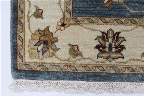 Ziegler Beige Hand Knotted 30 X 53 Area Rug 250-27372 Image 6