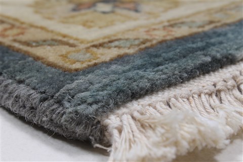 Ziegler Beige Hand Knotted 30 X 53 Area Rug 250-27372 Image 7