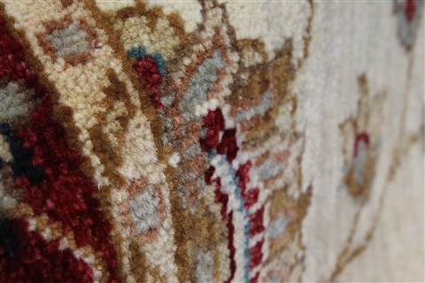 Ziegler Red Hand Knotted 30 X 50 Area Rug 250-27374 Image 11
