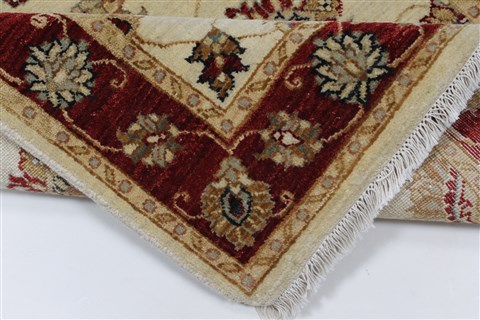 Ziegler Red Hand Knotted 30 X 50 Area Rug 250-27374 Image 2