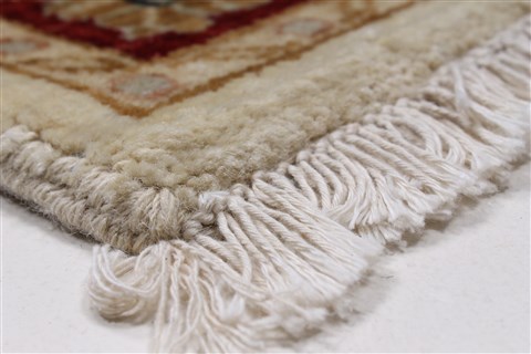 Ziegler Red Hand Knotted 30 X 50 Area Rug 250-27374 Image 8