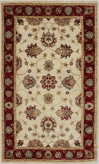 Ziegler Red Hand Knotted 30 X 50 Area Rug 250-27374 Image 0