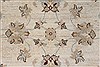 Pishavar Beige Hand Knotted 32 X 49  Area Rug 250-27375 Thumb 6