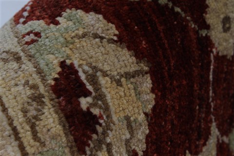 Pishavar Beige Hand Knotted 31 X 49 Area Rug 250-27377 Image 11