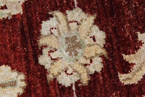 Pishavar Beige Hand Knotted 31 X 49 Area Rug 250-27377 Image 9