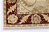 Pishavar Beige Hand Knotted 34 X 45  Area Rug 250-27378 Thumb 7