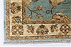 Pishavar Beige Hand Knotted 33 X 411  Area Rug 250-27383 Thumb 8