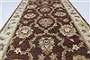 Pishavar Beige Hand Knotted 211 X 53  Area Rug 250-27385 Thumb 3