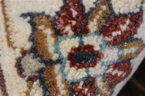 Ziegler Beige Hand Knotted 30 X 54 Area Rug 250-27387 Image 12