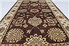 Pishavar Beige Hand Knotted 211 X 53  Area Rug 250-27388 Thumb 1