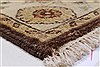 Pishavar Beige Hand Knotted 211 X 53  Area Rug 250-27388 Thumb 5