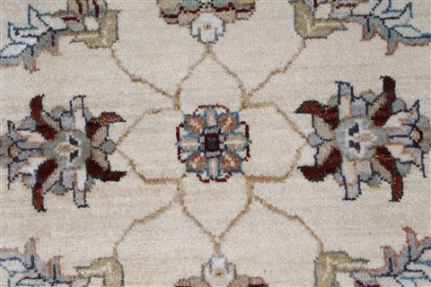 Ziegler Beige Hand Knotted 31 X 52 Area Rug 250-27389 Image 3