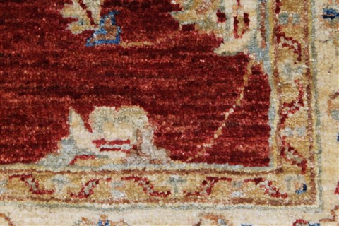 Pishavar Red Hand Knotted 35 X 411 Area Rug 250-27396 Image 9