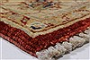 Pishavar Red Hand Knotted 35 X 411  Area Rug 250-27396 Thumb 7