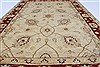 Pishavar Beige Hand Knotted 33 X 410  Area Rug 250-27397 Thumb 5