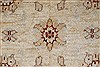 Pishavar Beige Hand Knotted 33 X 410  Area Rug 250-27397 Thumb 7