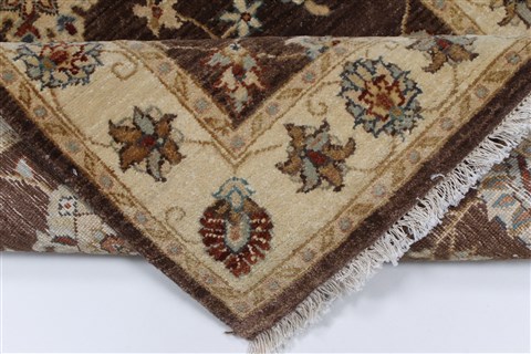 Ziegler Beige Hand Knotted 211 X 53 Area Rug 250-27398 Image 2
