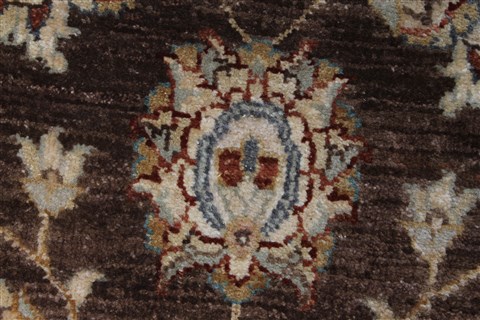 Ziegler Beige Hand Knotted 211 X 53 Area Rug 250-27398 Image 9