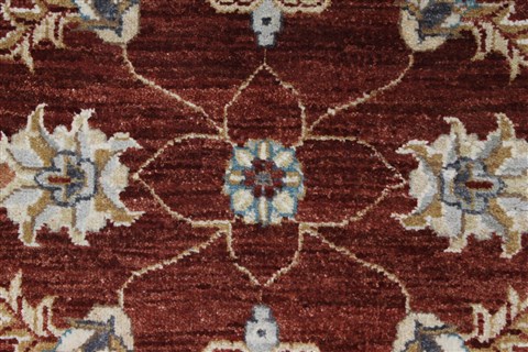Ziegler Beige Hand Knotted 30 X 52 Area Rug 250-27399 Image 4