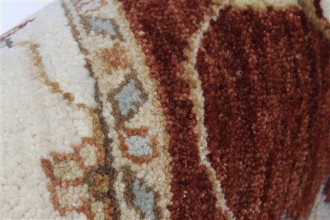 Ziegler Beige Hand Knotted 30 X 52 Area Rug 250-27399 Image 8