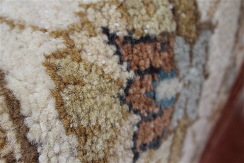 Ziegler Beige Hand Knotted 30 X 52 Area Rug 250-27399 Image 9