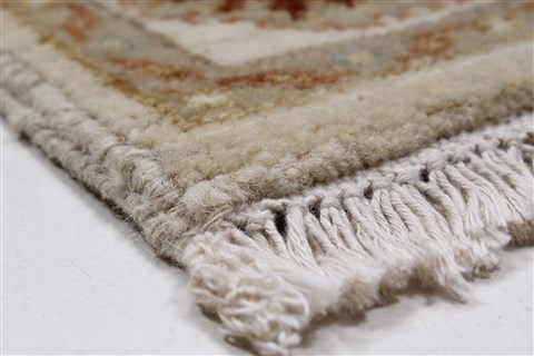 Ziegler Beige Hand Knotted 30 X 54 Area Rug 250-27401 Image 5
