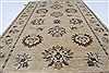 Pishavar Beige Hand Knotted 210 X 48  Area Rug 250-27402 Thumb 3