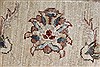 Pishavar Beige Hand Knotted 210 X 48  Area Rug 250-27402 Thumb 8