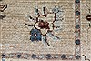 Pishavar Beige Hand Knotted 210 X 48  Area Rug 250-27402 Thumb 9