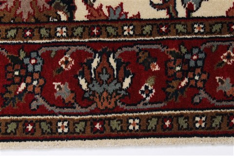 Kashmar Blue Hand Knotted 211 X 51 Area Rug 250-27404 Image 2