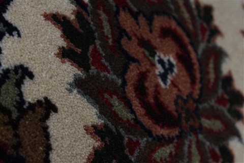 Kashmar Blue Hand Knotted 211 X 51 Area Rug 250-27404 Image 7