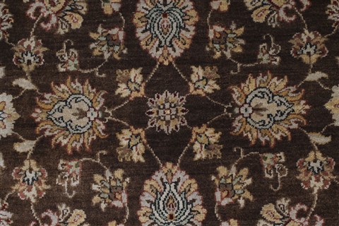 Pishavar Beige Hand Knotted 211 X 52 Area Rug 250-27405 Image 5