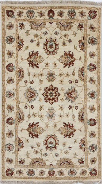 Ziegler Beige Hand Knotted 211 X 50  Area Rug 250-27406 Image 0