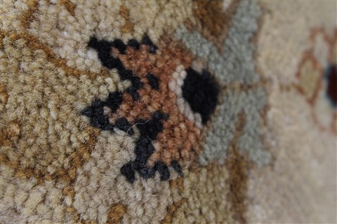 Ziegler Beige Hand Knotted 30 X 52 Area Rug 250-27407 Image 10