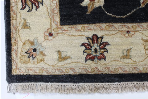 Ziegler Beige Hand Knotted 30 X 52 Area Rug 250-27407 Image 5