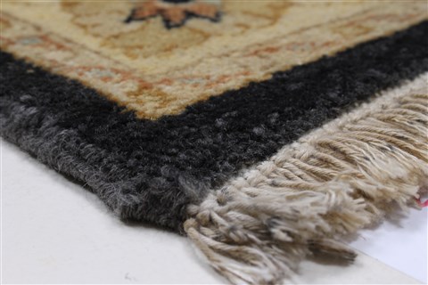 Ziegler Beige Hand Knotted 30 X 52 Area Rug 250-27407 Image 6