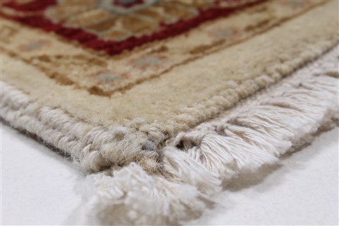 Pishavar Beige Hand Knotted 31 X 51 Area Rug 250-27408 Image 6