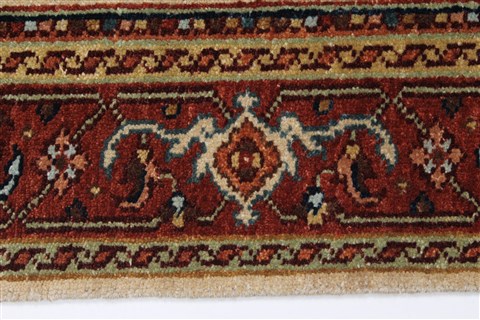 Serapi Brown Hand Knotted 211 X 410 Area Rug 250-27409 Image 1
