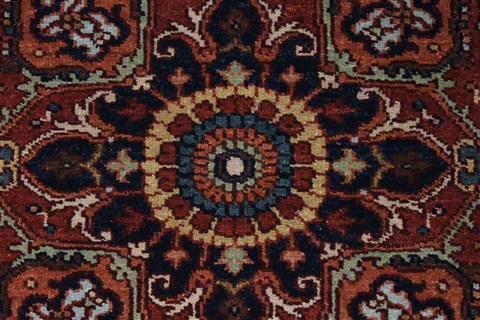 Serapi Brown Hand Knotted 211 X 410 Area Rug 250-27409 Image 2