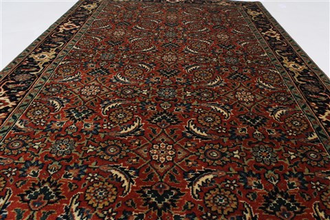 Herati Green Hand Knotted 31 X 411 Area Rug 250-27410 Image 3