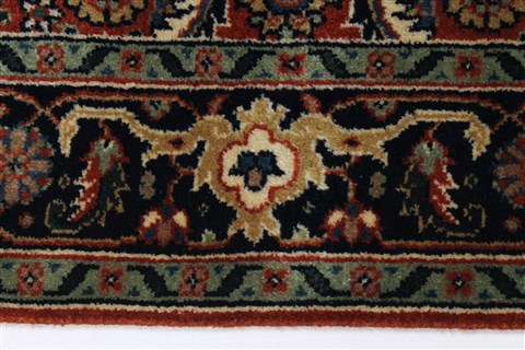 Herati Green Hand Knotted 31 X 411 Area Rug 250-27410 Image 4