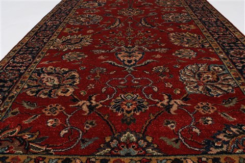 Sarouk Brown Hand Knotted 31 X 411 Area Rug 250-27412 Image 4