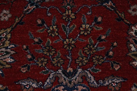 Sarouk Brown Hand Knotted 31 X 411 Area Rug 250-27412 Image 6