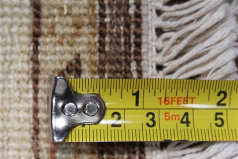 Ziegler Beige Hand Knotted 32 X 411 Area Rug 250-27413 Image 1