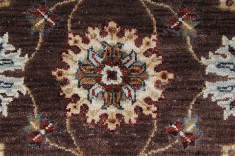 Ziegler Beige Hand Knotted 32 X 411 Area Rug 250-27413 Image 4