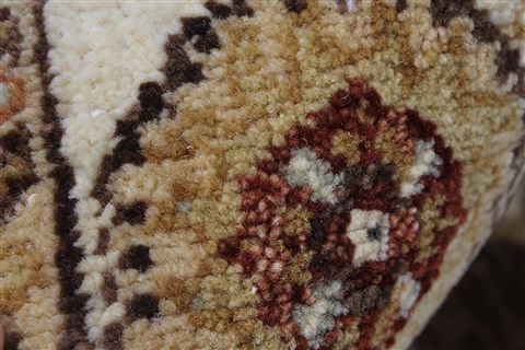 Ziegler Beige Hand Knotted 32 X 411 Area Rug 250-27413 Image 9