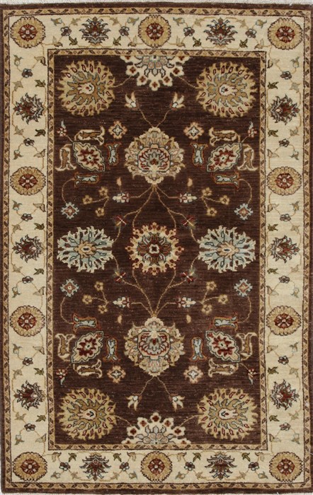 Ziegler Beige Hand Knotted 32 X 411 Area Rug 250-27413 Image 0